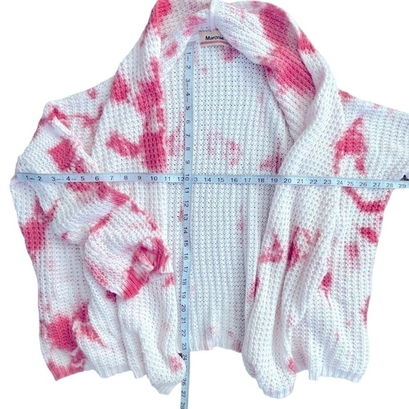 𝅺maronie Tie Dye Open Style Cardigan - Picture 12 of 14